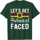 Lets Get Schnitzel Faced Funny Men Women Oktoberfest T-Shirt - T-Shirt | Forest