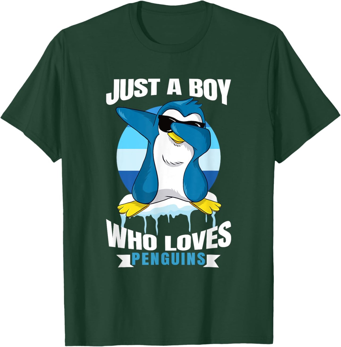 Just A Boy Who Loves Penguins Dab Toddler Dabbing Penguin T-Shirt - T-Shirt | Forest