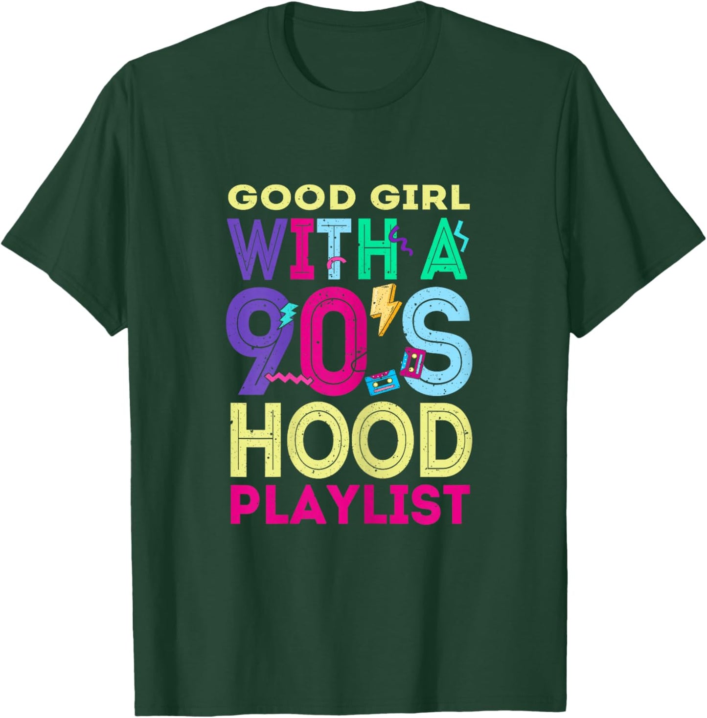 R&B Artist girls Vintage 90 s r and b graphic T-Shirt - T-Shirt | Forest