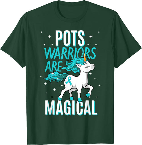 POTS Warriors Are Magical Unicorn Ribbon Dysautonomia