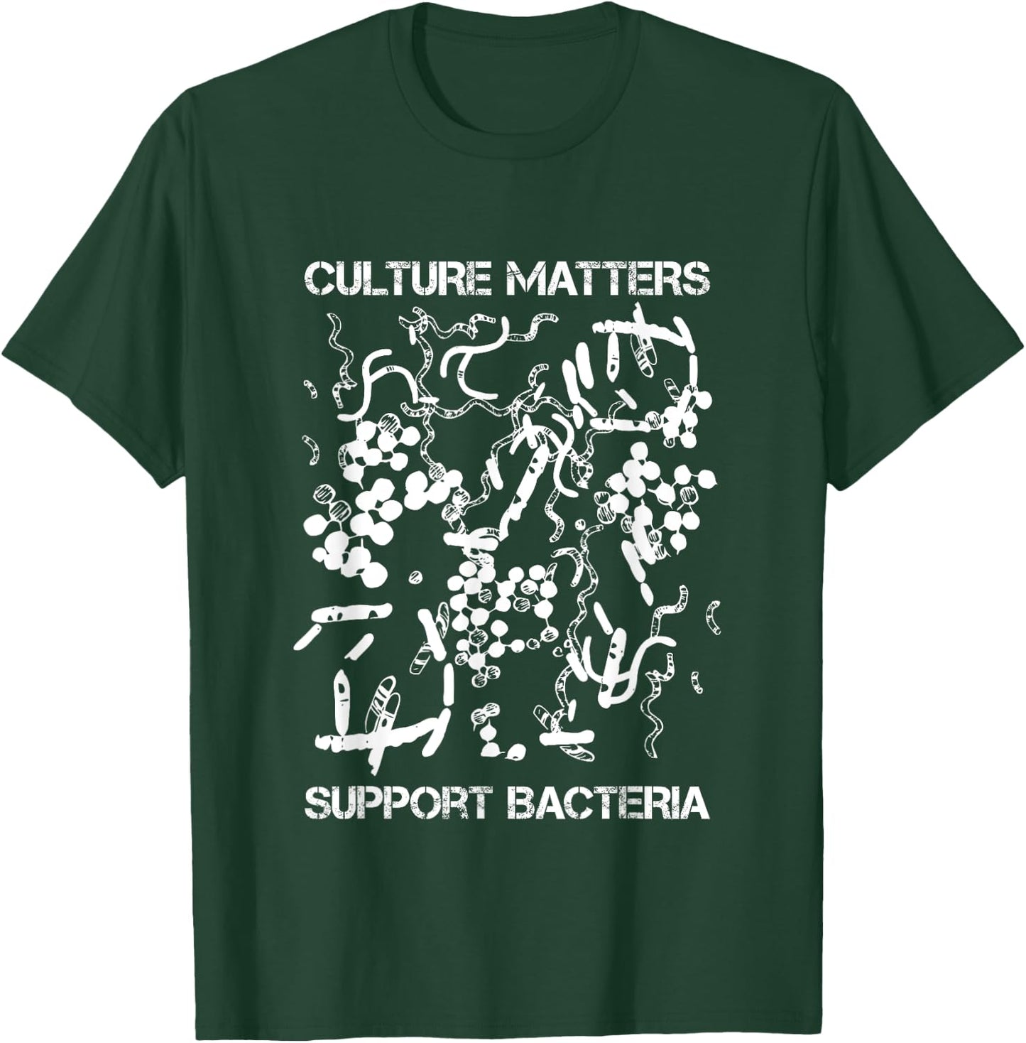 Microbiome Gut Health T-Shirt - T-Shirt | Forest