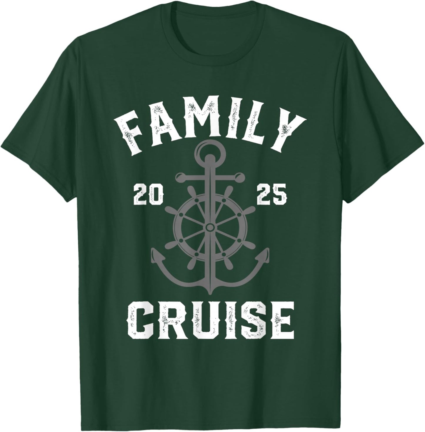 Family Cruise 2025 Family Vacation Matching for Cruise 2025 T-Shirt - T-Shirt | Forest