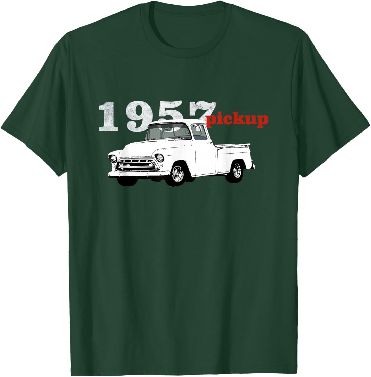 Vintage Trucks, 1957 Pickup, Pick Up Truck, Truck Driver T-Shirt - T-Shirt | Forest