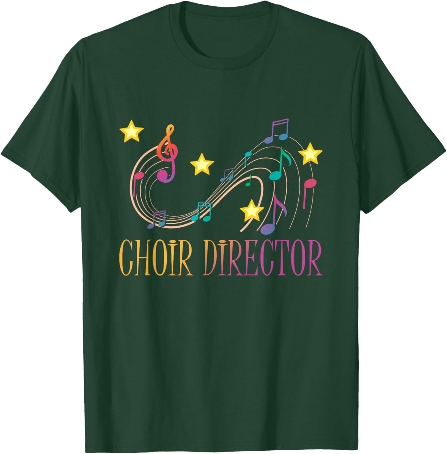 Choir Director Music Choral Teacher Gift T-Shirt - T-Shirt | Forest