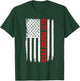 Best Papap Ever American flag Funny Papa Grandpa T-Shirt - T-Shirt | Forest