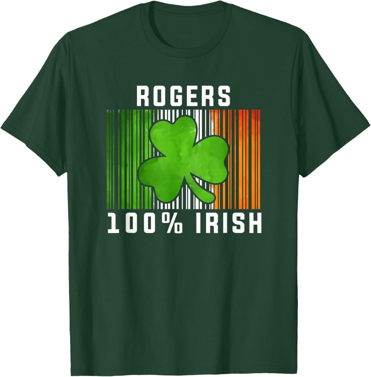Rogers Irish Family Name T-Shirt - T-Shirt | Forest