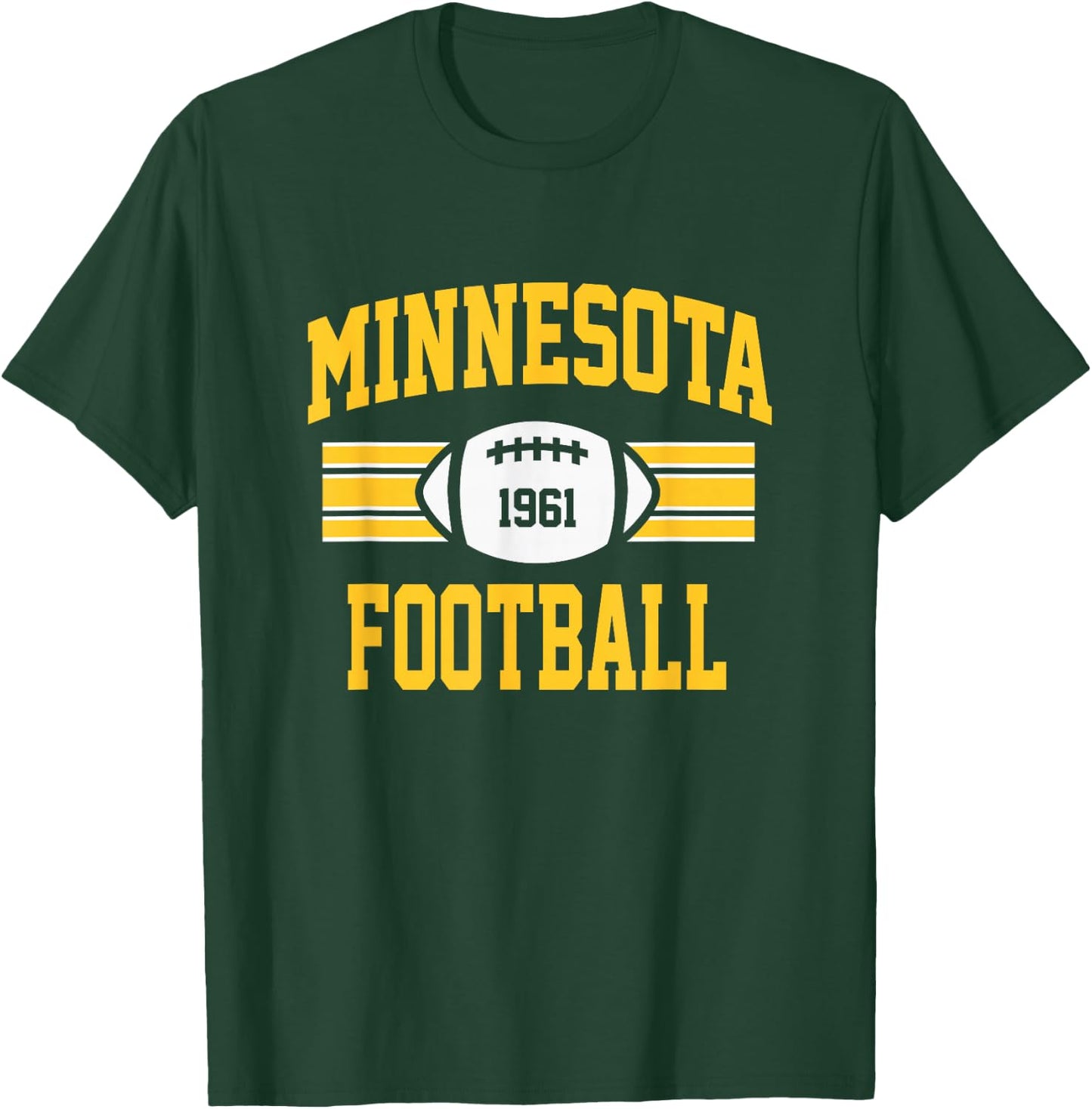 Minnesota Football Athletic Vintage Sports Team Fan Gift T-Shirt - T-Shirt | Forest