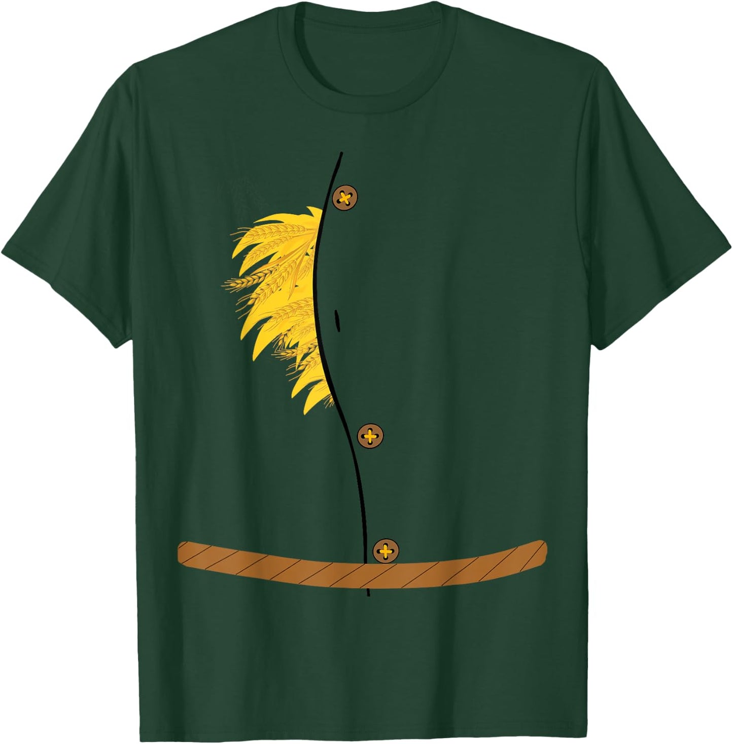 OZ Halloween Scarecrow Costume Shirt Art-Funny Wizard of OZ T-Shirt - T-Shirt | Forest