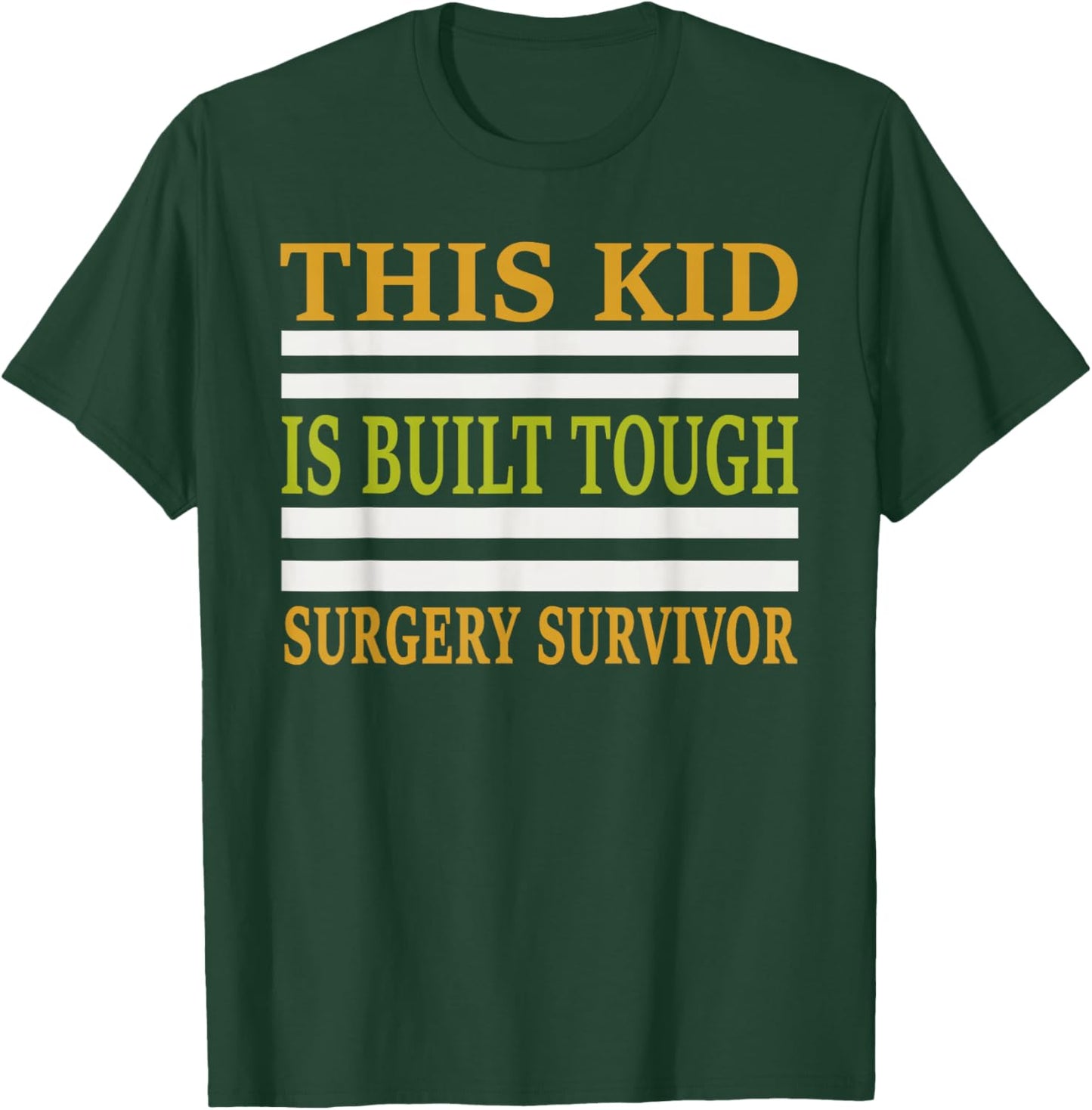 Kids Post Surgery Recovery After Heart Broken Leg Tonsils T-Shirt - T-Shirt | Forest