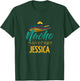 Nacho Average Jessica Gift Funny Cinco De Mayo Sombrero T-Shirt - T-Shirt | Forest