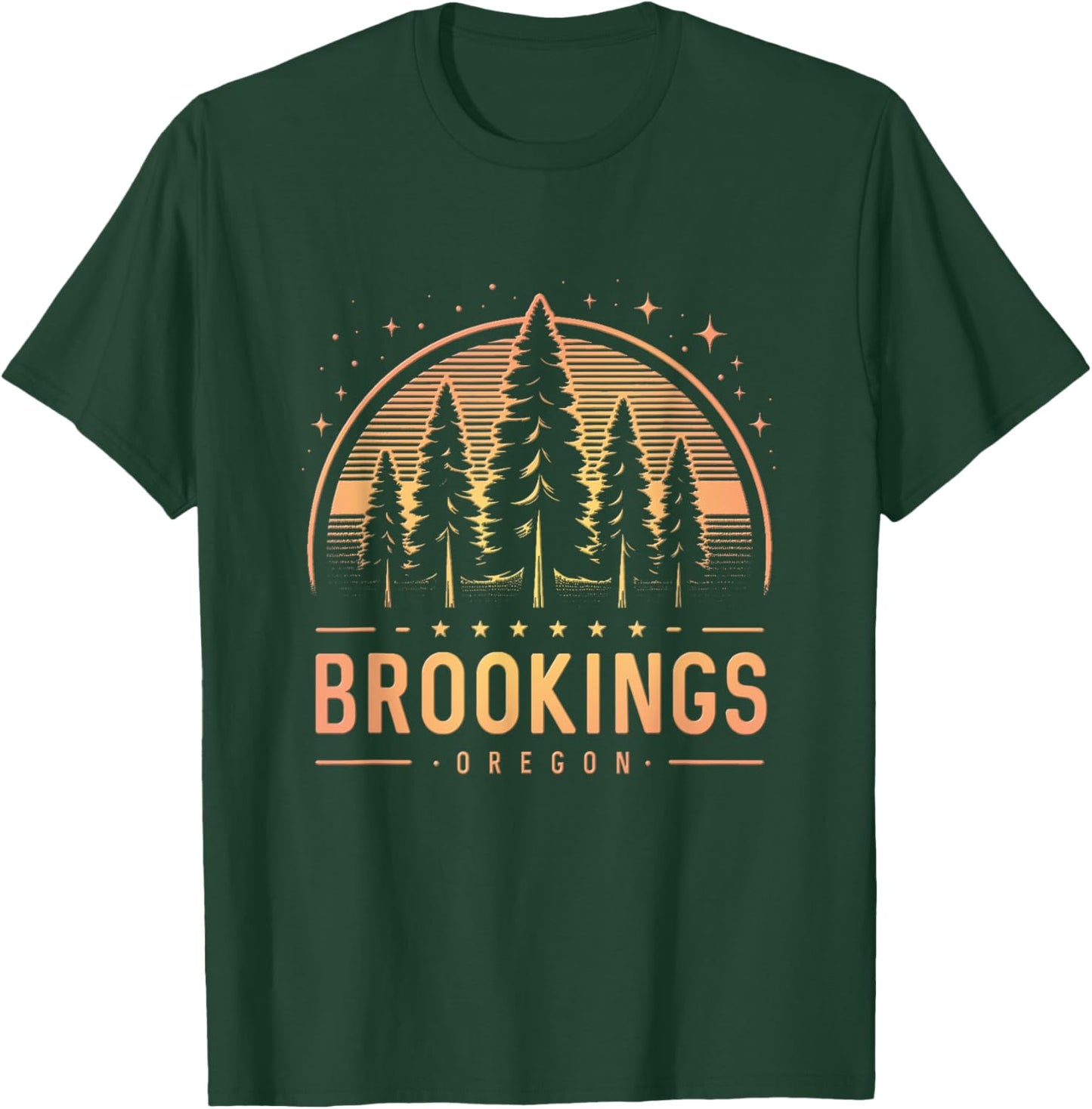Brookings | Brookings Oregon | Brookings OR Trekking T-Shirt - T-Shirt | Forest