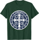 Spiritual Religious Christian Catholic St Benedict T-Shirt - T-Shirt | Forest