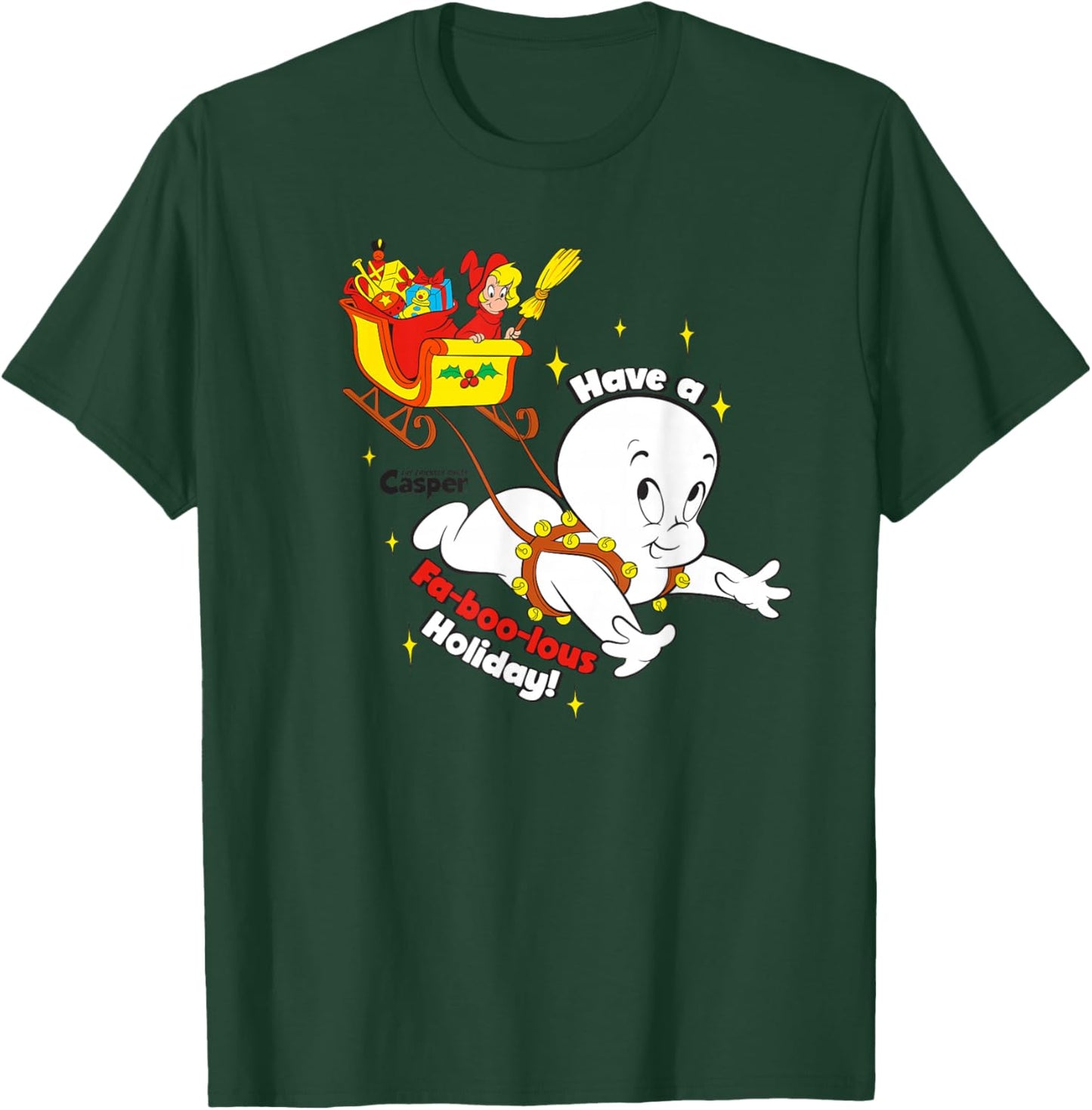 Casper the Friendly Ghost Have A Fab-boo-lous Holiday T-Shirt - T-Shirt | Forest