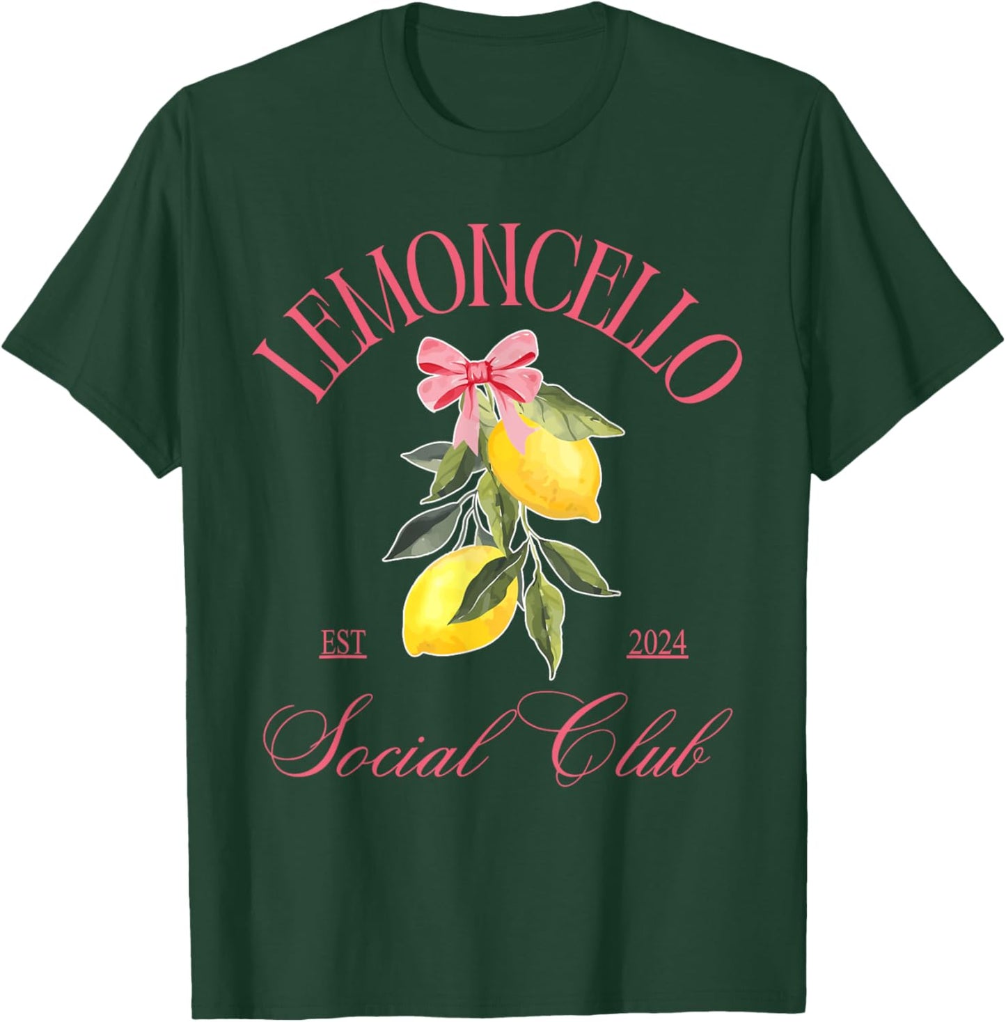 Lemoncello Social Club Apparel T-Shirt - T-Shirt | Forest