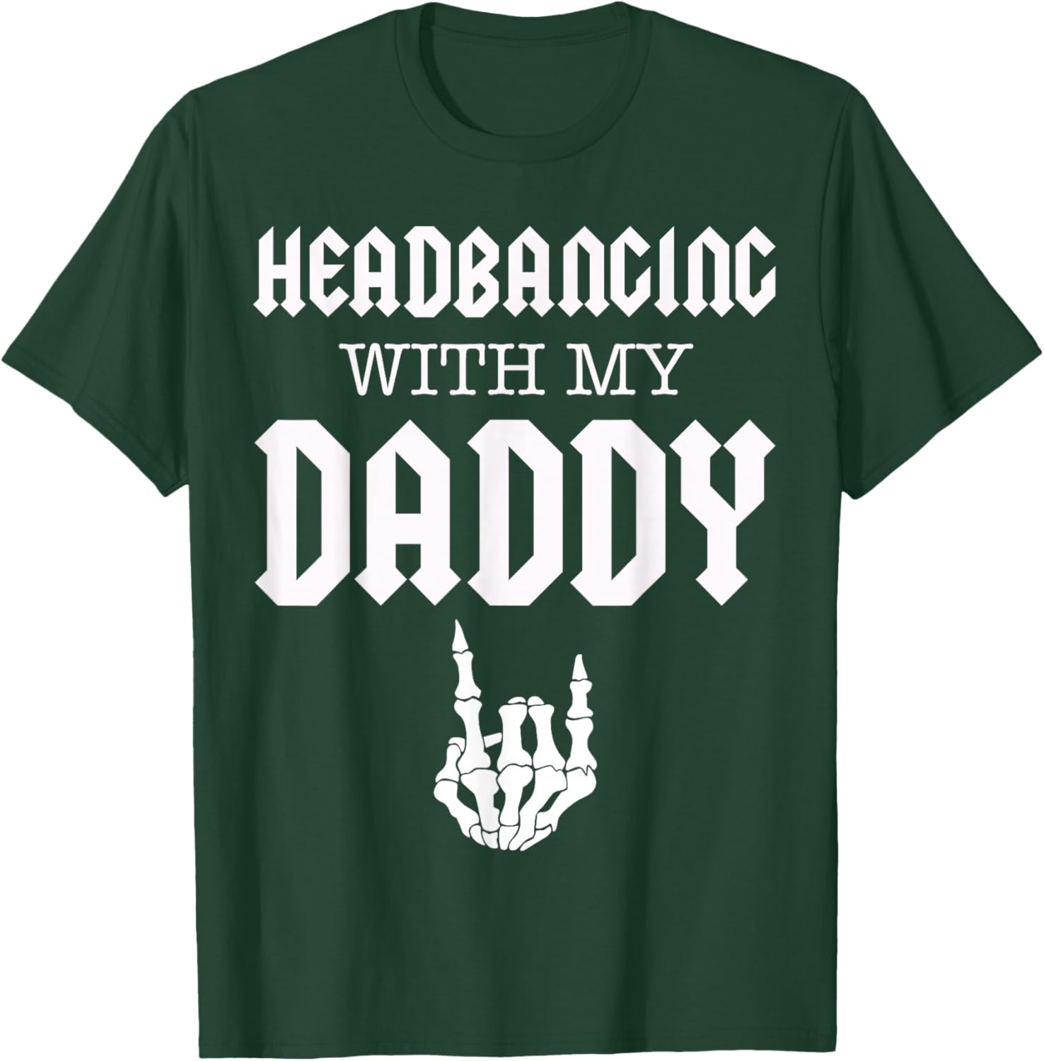 Kids Toddler Metal Concert T-Shirt - T-Shirt | Forest