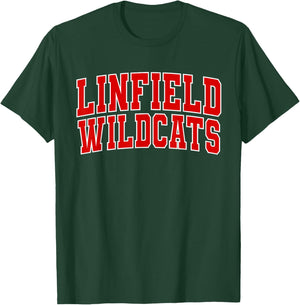Linfield University Wildcats Apparel Sports Fan T-Shirt - T-Shirt | Forest