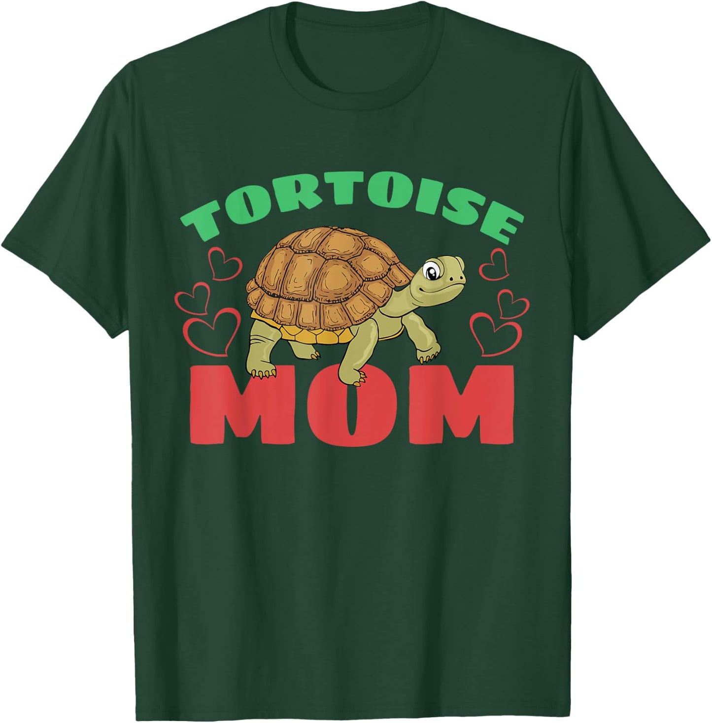 Tortoise Mom Sea Turtle Marine Animal T-Shirt - T-Shirt | Forest