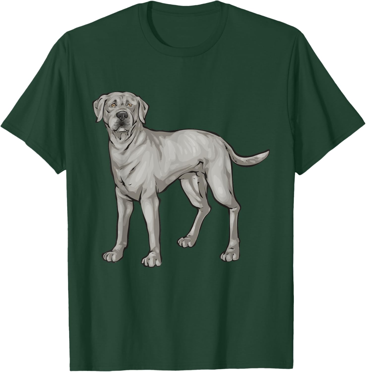 Silver Lab Silver Labrador Retriever T-Shirt - T-Shirt | Forest