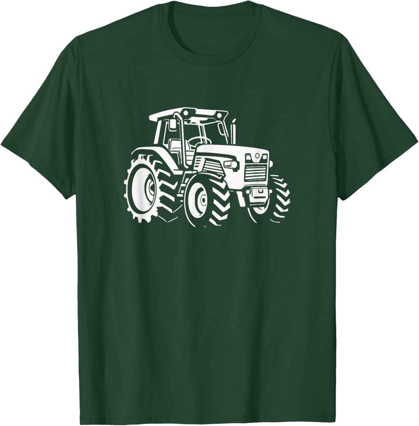 Farm Tractor Agriculture Rancher Farmer T-Shirt - T-Shirt | Forest