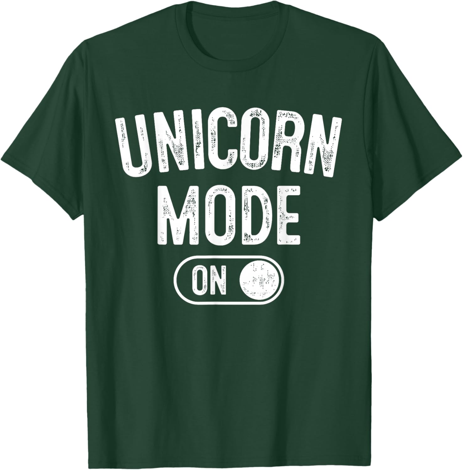 Unicorn Mode On Costume Funny Magical Equine Gift Cosplayer T-Shirt - T-Shirt | Forest