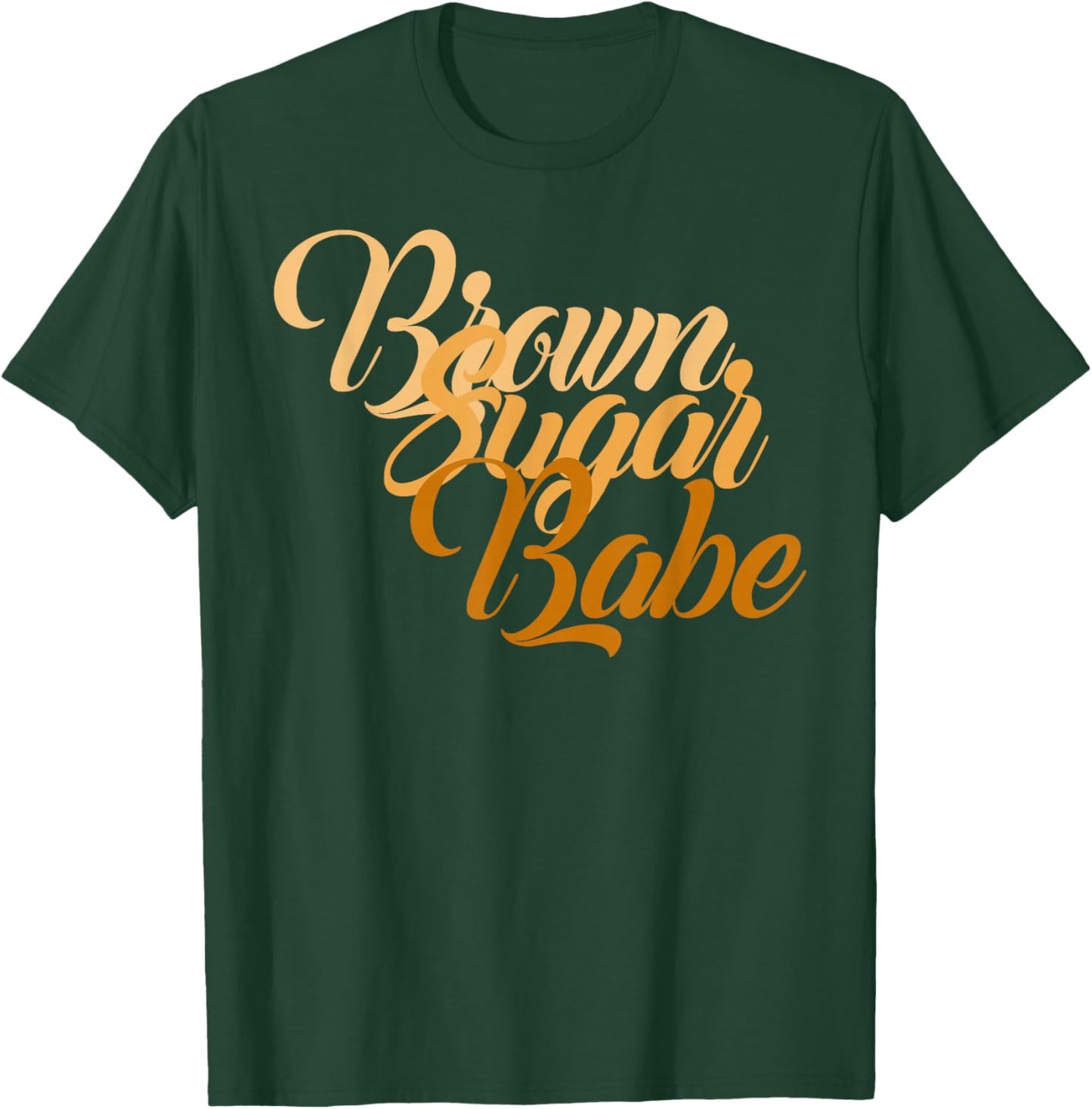 Brown Sugar Babe Afro Queen Black African Women Pride T-Shirt - T-Shirt | Forest