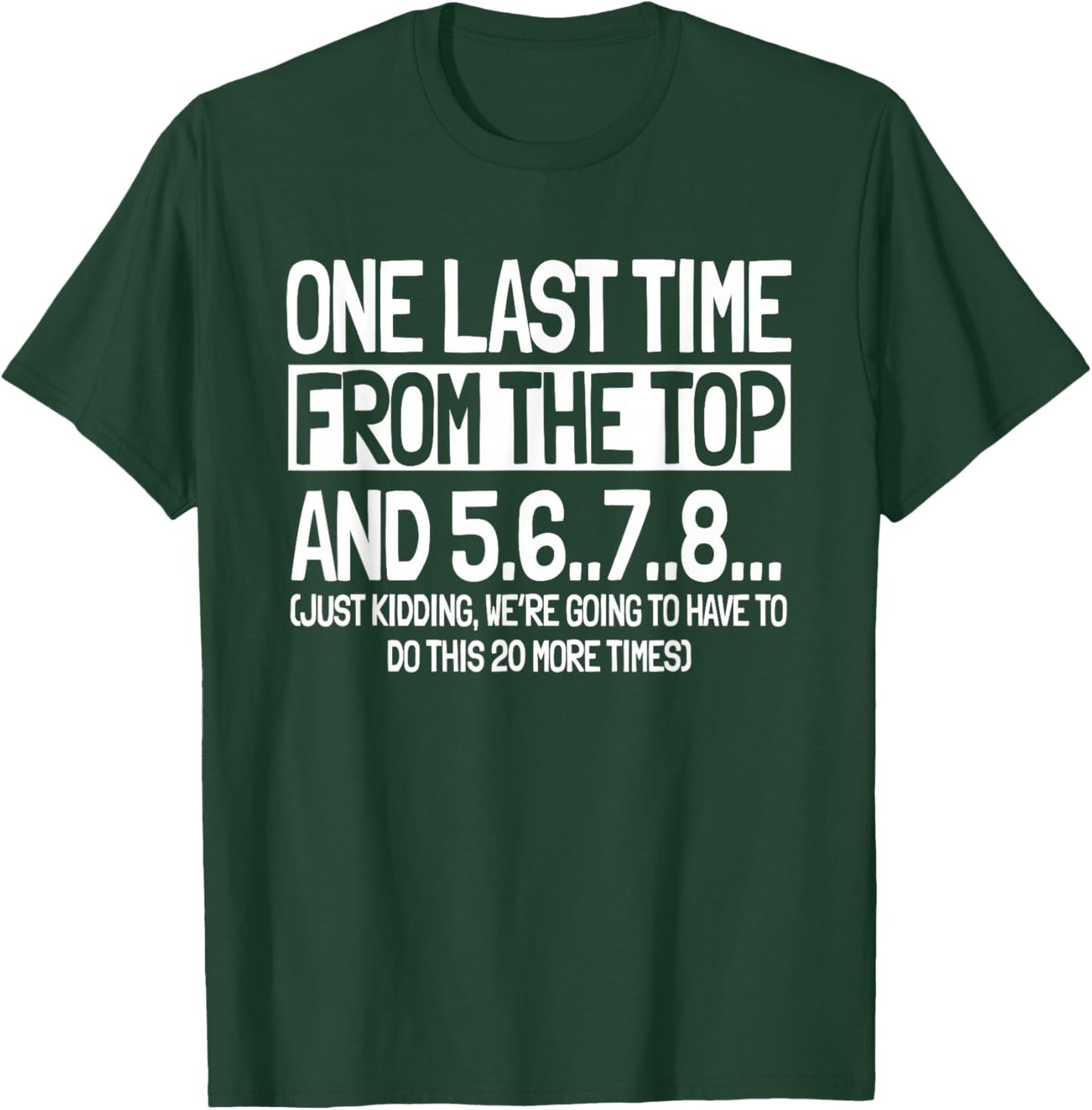 Choreographer Dance Instructor Choreography From The Top T-Shirt - T-Shirt | Forest