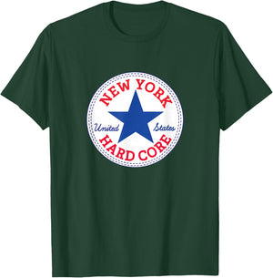 New York HARD CORE NYHC USA Straight Edge T-Shirt - T-Shirt | Forest