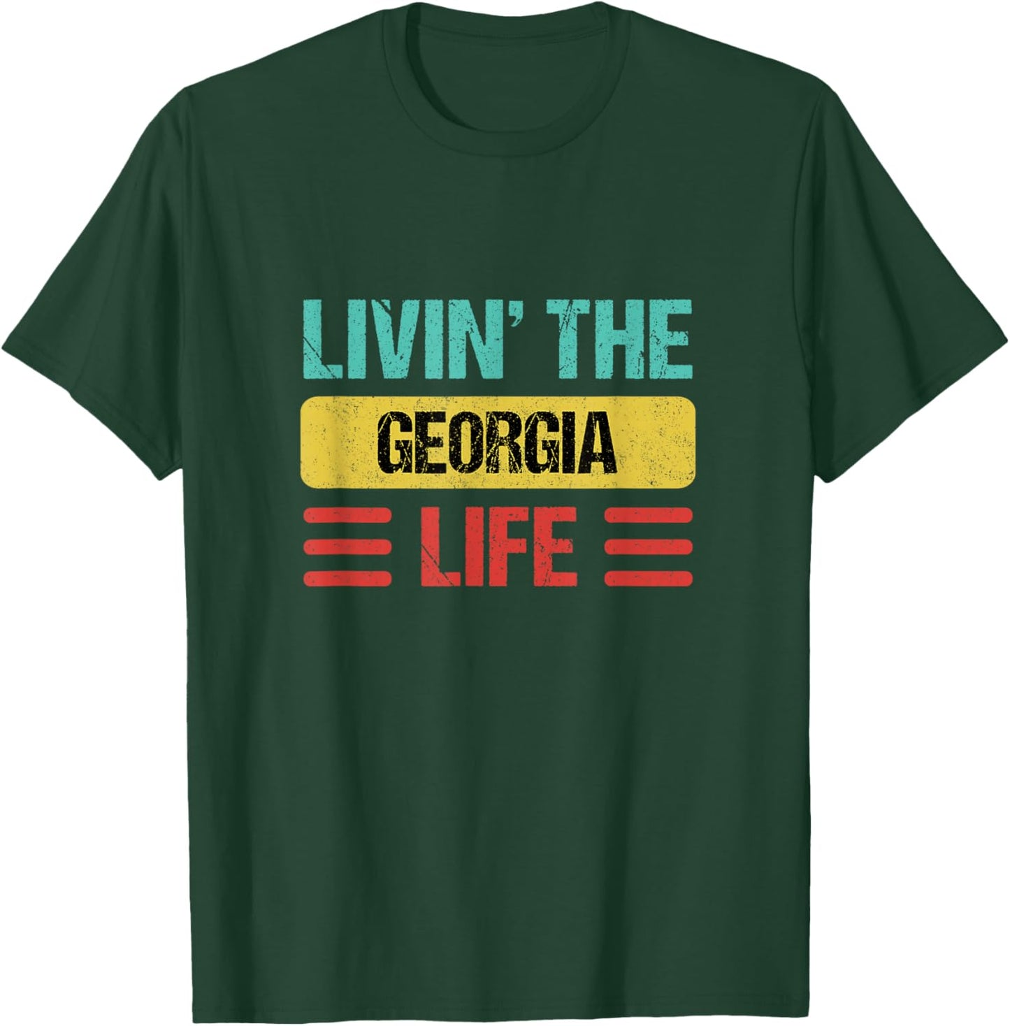 Georgia Name T-Shirt - T-Shirt | Forest