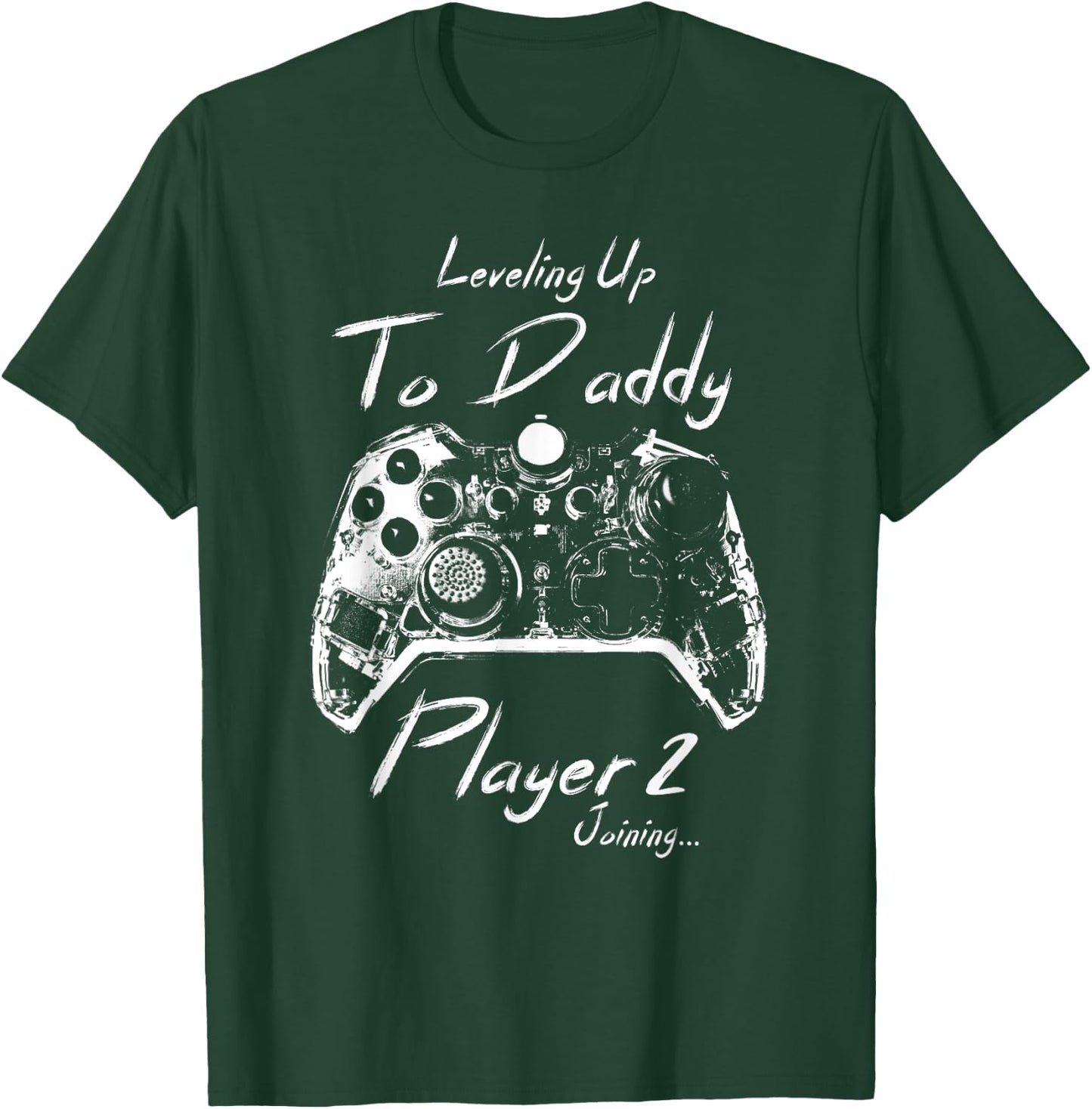 Soon To Be Daddy 2025 Promoted to Dad 2025 Funny Dad T-Shirt - T-Shirt | Forest