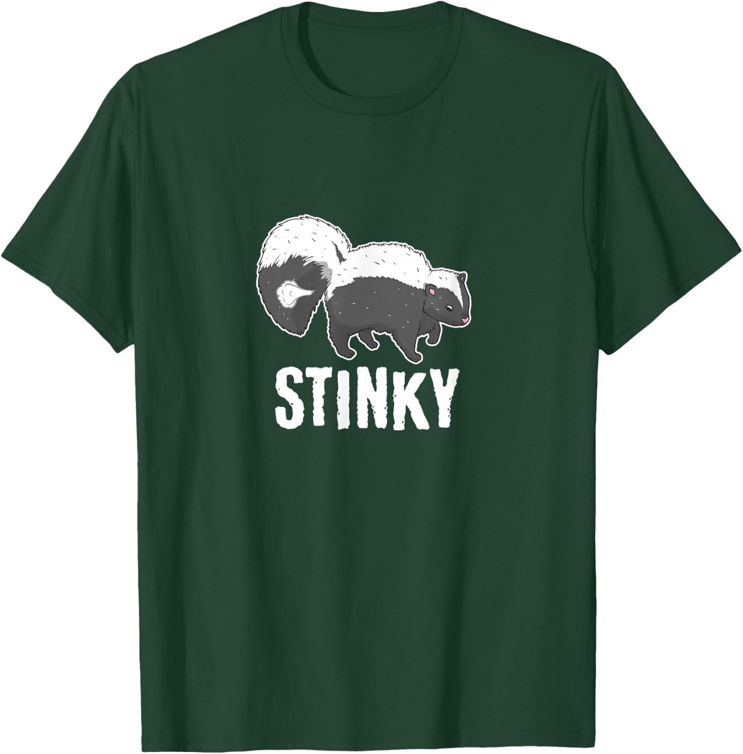 Stinky Skunk Smell Polecat Mammal Animal Lover Kids T-Shirt - T-Shirt | Forest