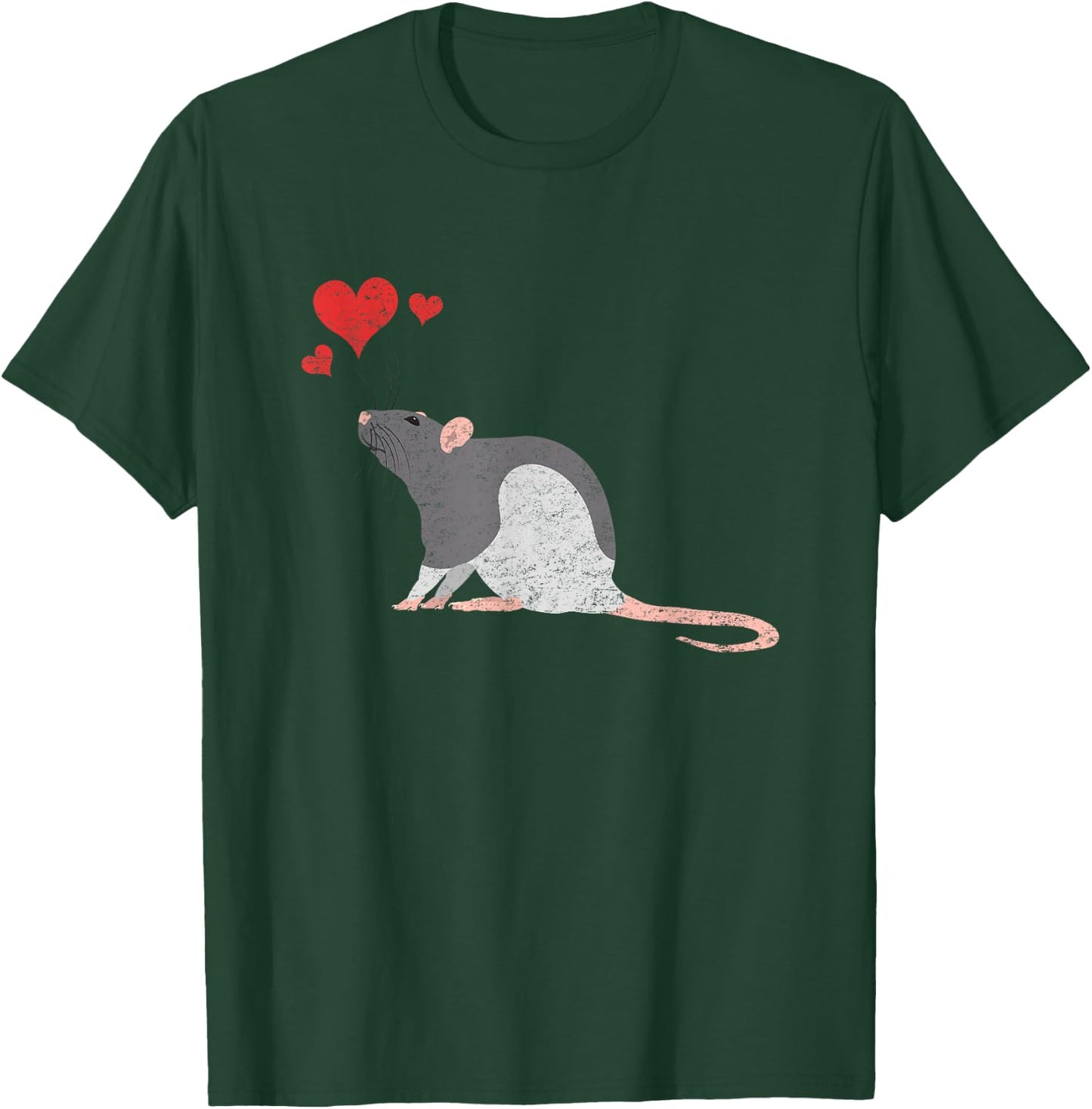 Cute Rat Lover Pet Mouse or Rodent Gift T-Shirt - T-Shirt | Forest