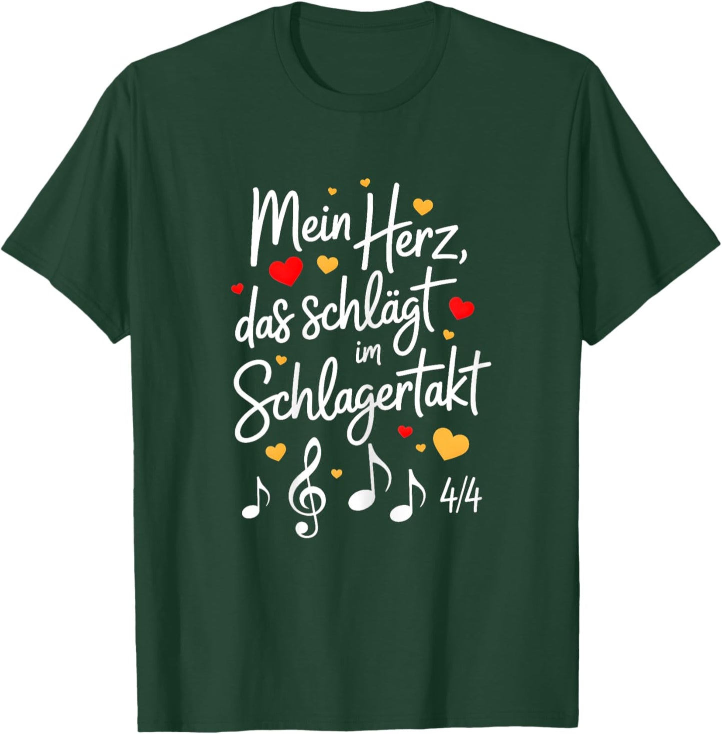 Schlager Party Oberteil Damen - Schlagerparty Outfit Frauen T-Shirt - T-Shirt | Forest