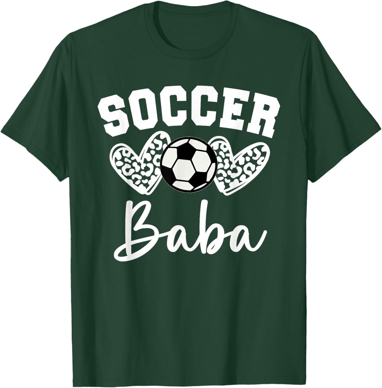 Soccer Baba Matching Family Soccer T-Shirt - T-Shirt | Forest