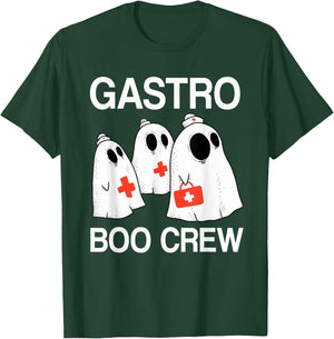 Spooky Gastro Boo Crew Halloween Costume Gi Nurse T-Shirt - T-Shirt | Forest