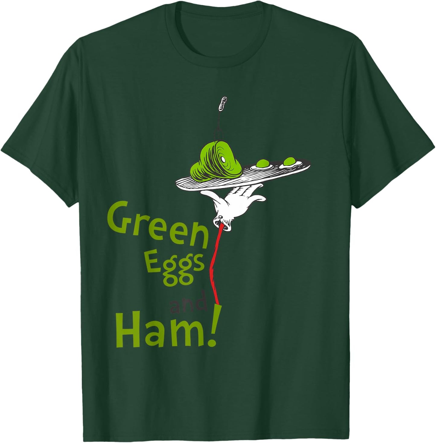 Dr. Seuss Green Eggs and Ham Title T-Shirt - T-Shirt | Forest