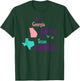 Proud girl Design Just a Georgia girl in a Texas World T-Shirt - T-Shirt | Forest