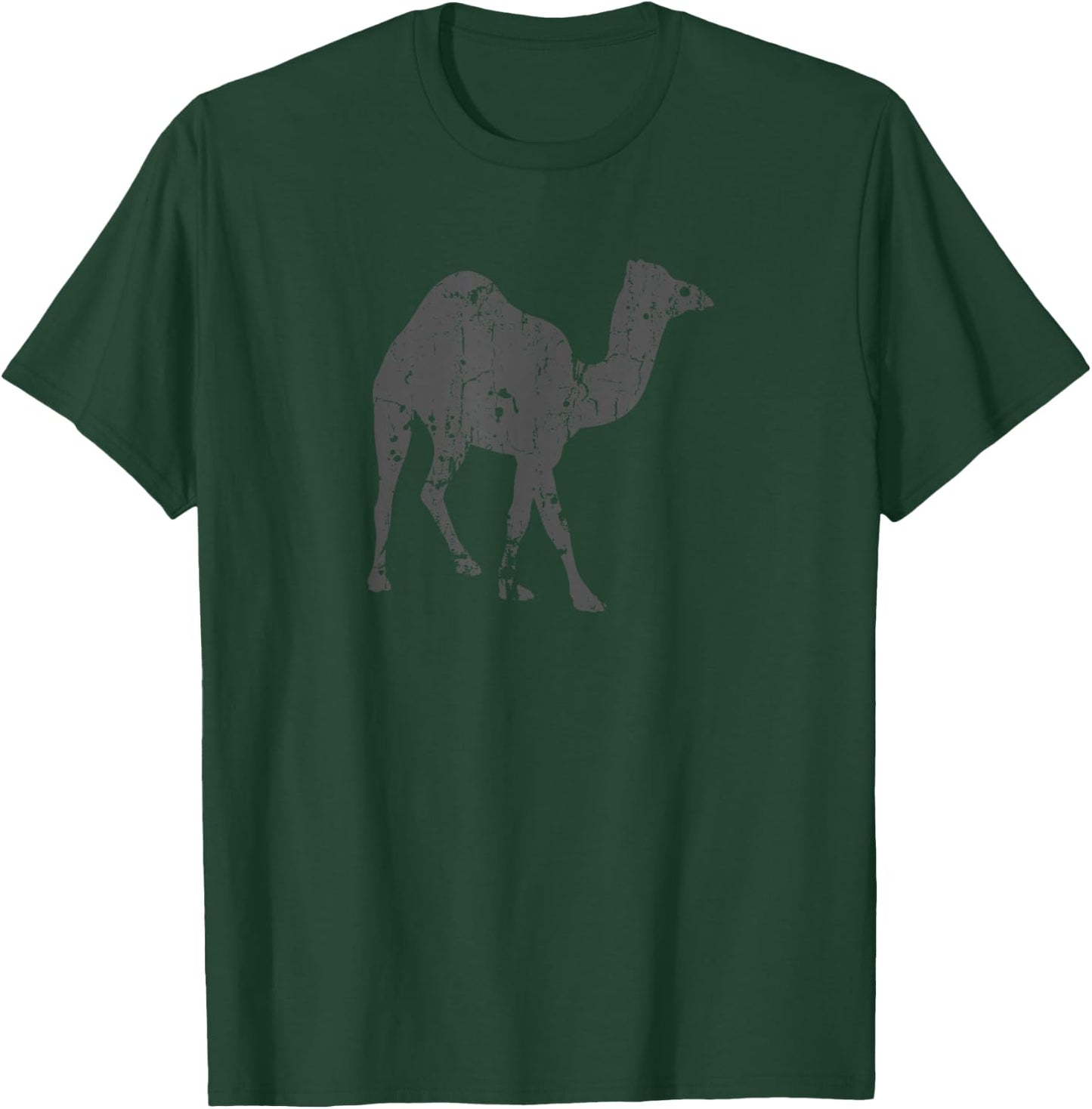Camel Vintage Design - Camel Print T-Shirt - T-Shirt | Forest