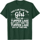 Girl Out Of TUPPER LAKE NY NEW YORK Gift Funny Home Roots T-Shirt - T-Shirt | Forest