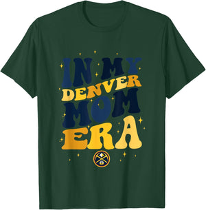 NBA Denver Nuggets In My Denver Mom Era Logo T-Shirt - T-Shirt | Forest
