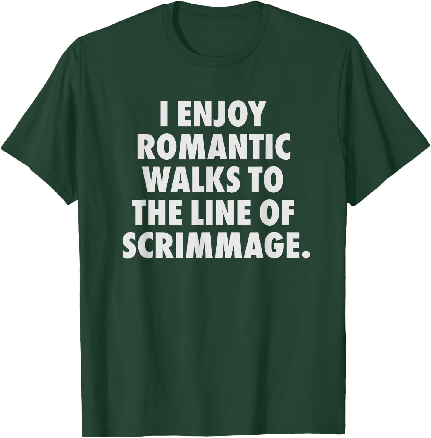 Funny Football Lineman Offensive T-Shirt - T-Shirt | Forest