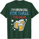 Drinking For Three Funny Baby 4th Of July Pregnancy Soon Dad T-Shirt - T-Shirt | Forest