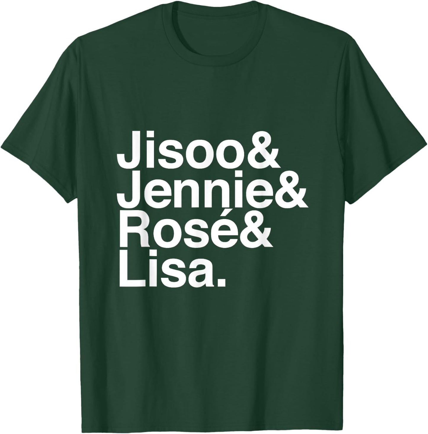 Jisoo, Jennie, Rosé, and Lisa T-Shirt - T-Shirt | Forest