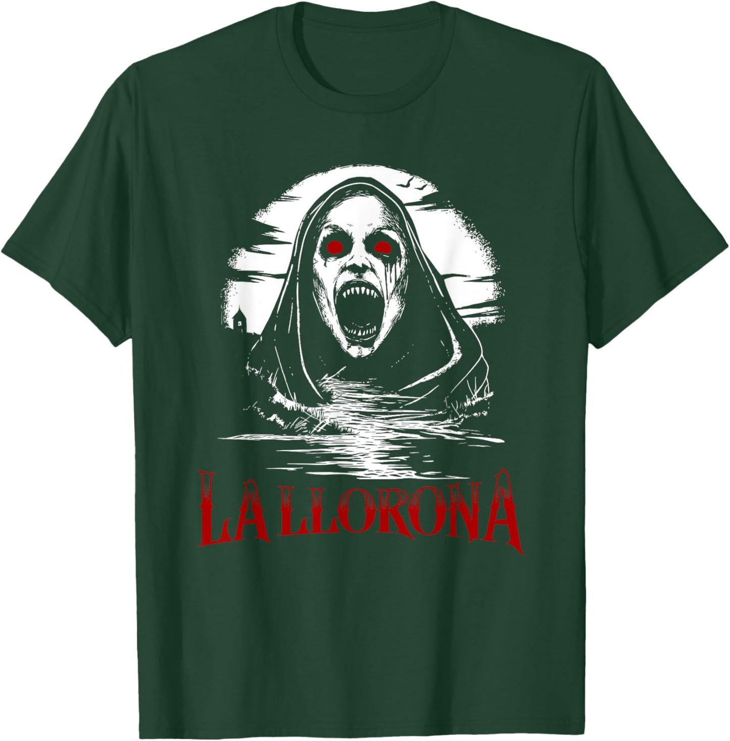 La Llorona Latina American Folk Legend Spooky Creepy Gothic T-Shirt - T-Shirt | Forest