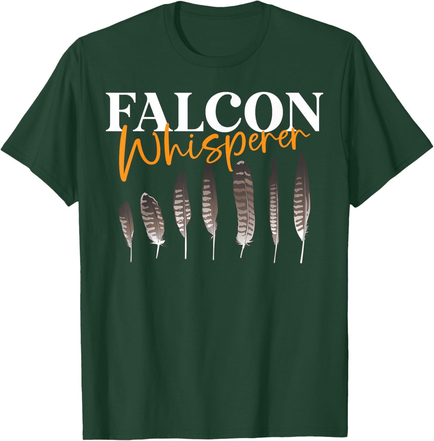 Falcon Whisperer Bird Owner Ornithology Falconry T-Shirt - T-Shirt | Forest