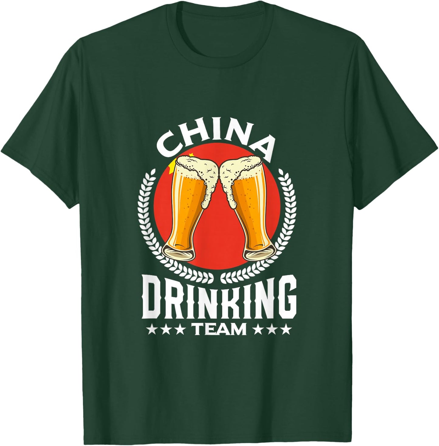 China Drinking Team T-Shirt - T-Shirt | Forest