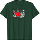 Joy candy cane Christmas ornament Xmas joy happiness T-Shirt - T-Shirt | Forest