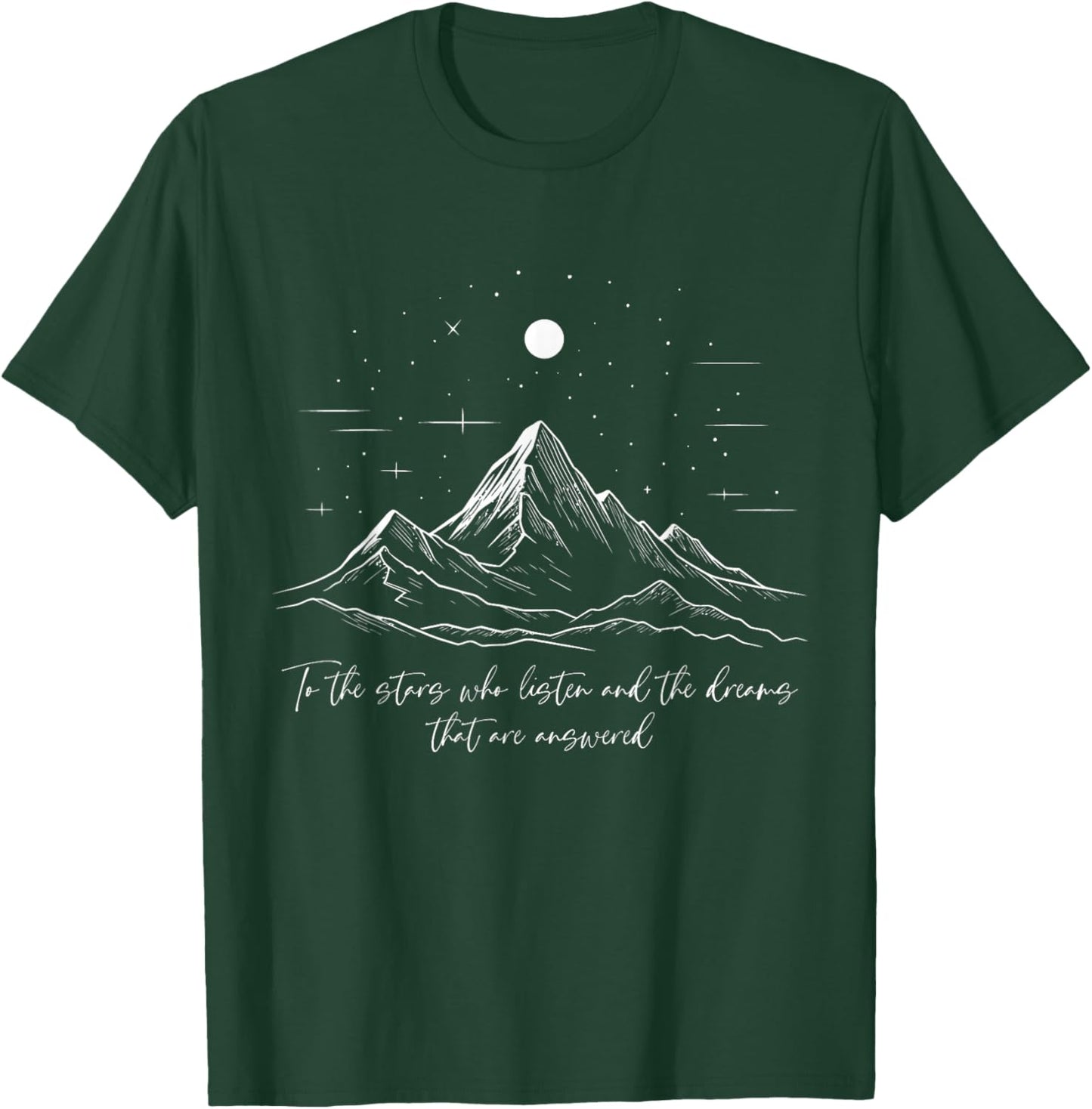 To The Stars Who Listen Night Court Funny City of Starlight T-Shirt - T-Shirt | Forest