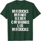 M R Ducks... Funny Duck Saying Duck Lover Wings M R Ducks T-Shirt - T-Shirt | Forest
