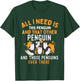 Penguin Lover Shirts All I Need Is This Penguin - Penguin Lover Bird Watcher T-Shirt - T-Shirt | Forest
