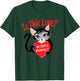Cat Is This Love Or Just A Hairball Heart Valentine’s Day T-Shirt - T-Shirt | Forest